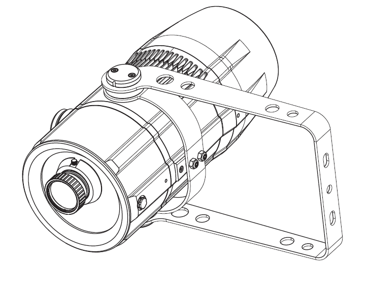Coemar Support de fixation latérale pour projecteur FX