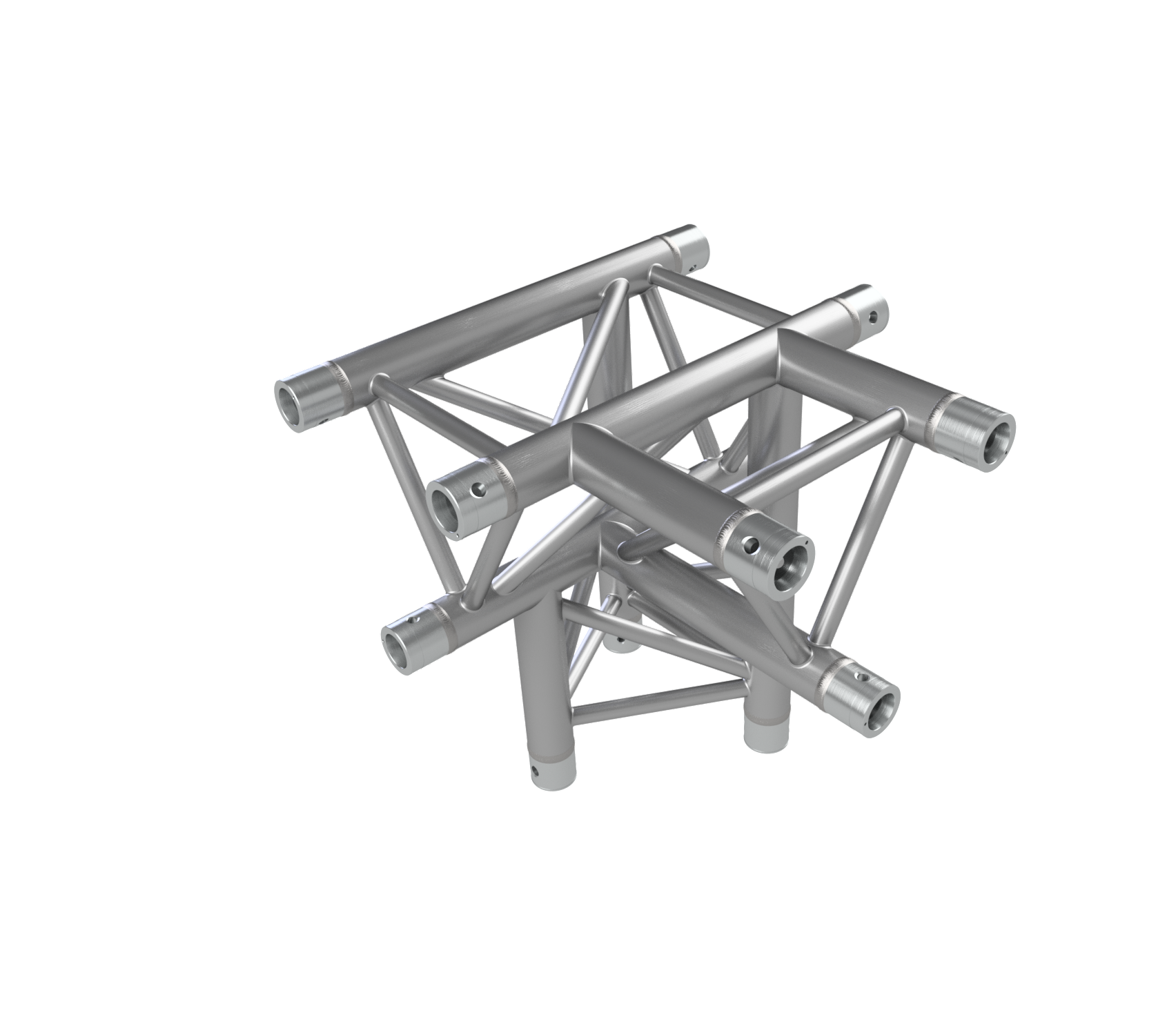 Eurotruss FD33 T-Stück + Up LEFT 4-way corner 50 x 50 x 50 cm