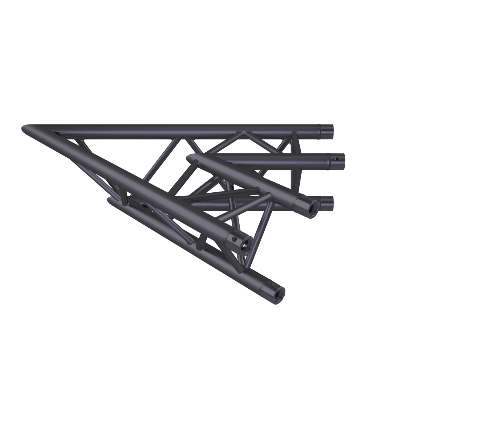 Eurotruss FD33 45° Ecke 2-Weg 100 x 100 cm, schwarz