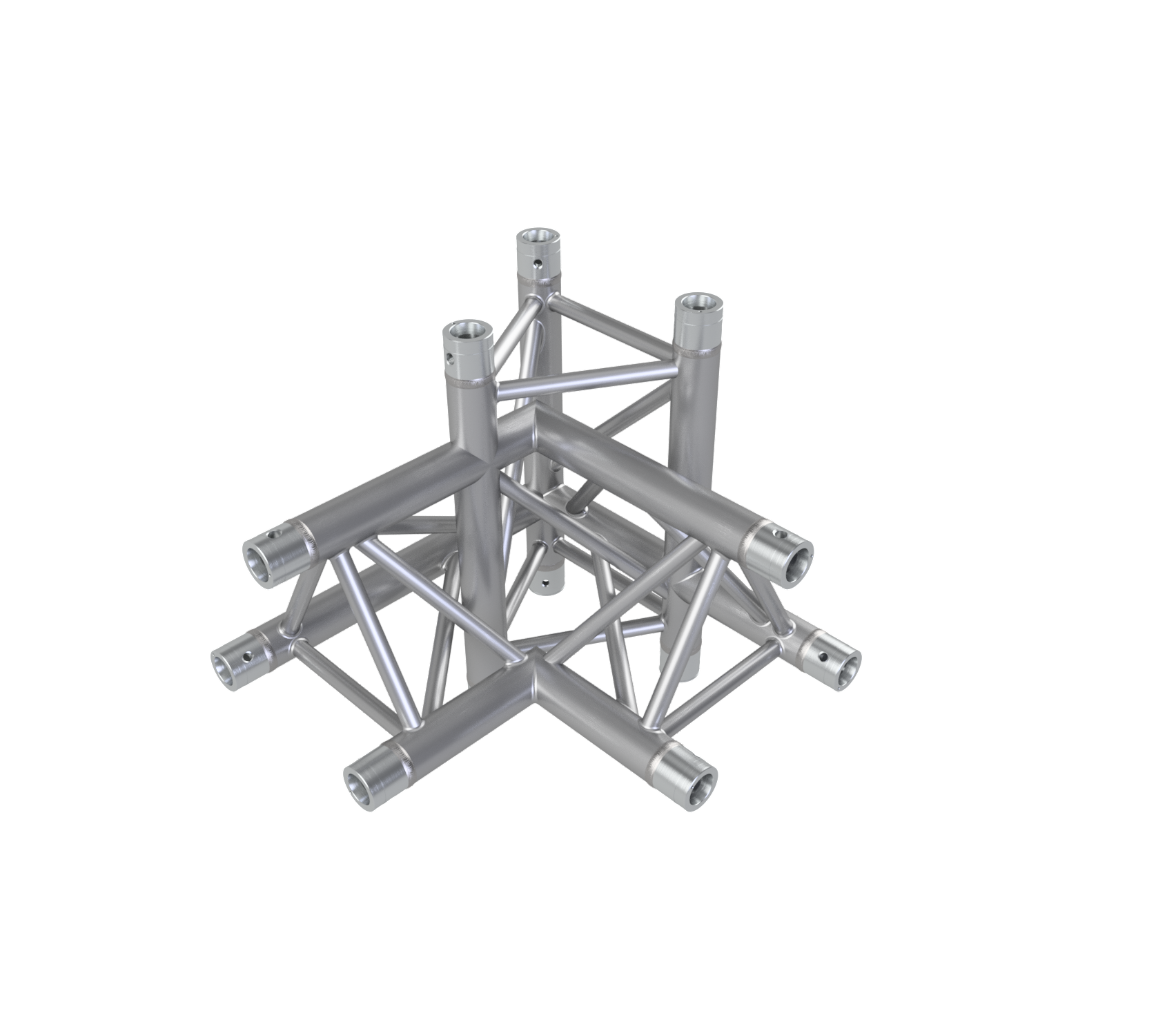 Eurotruss FD33 Angle 90° 4 voies + Up + Down RIGHT 50 x 50 x 50 cm