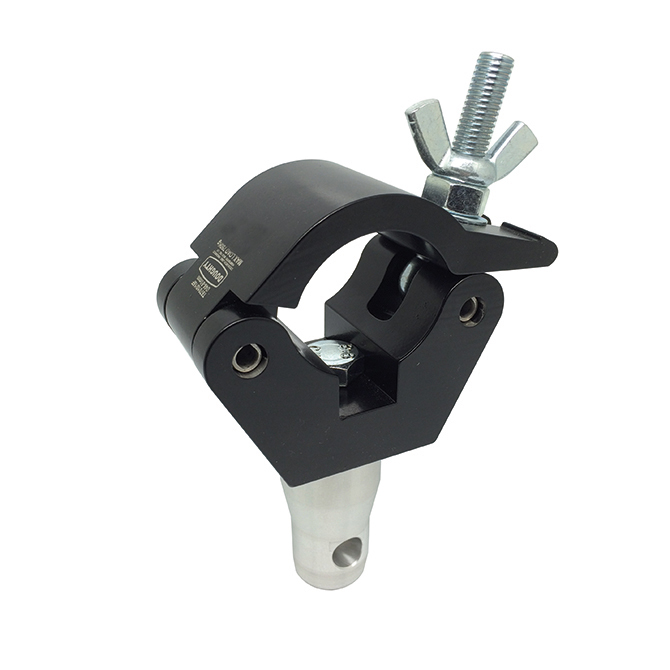 Doughty Engineering Doughty Clamp avec connecteur demi-conique, noir