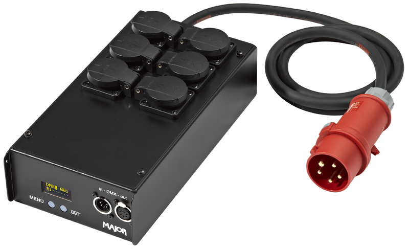 Major Switchpack DMX 6 canaux 16 A