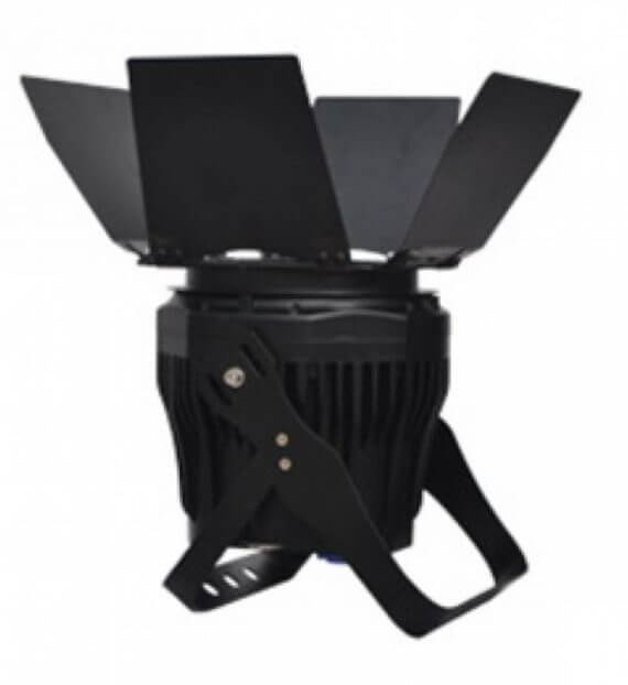 CLF Lighting Cache de porte pour QUADCOLOR MINI PAR, noir