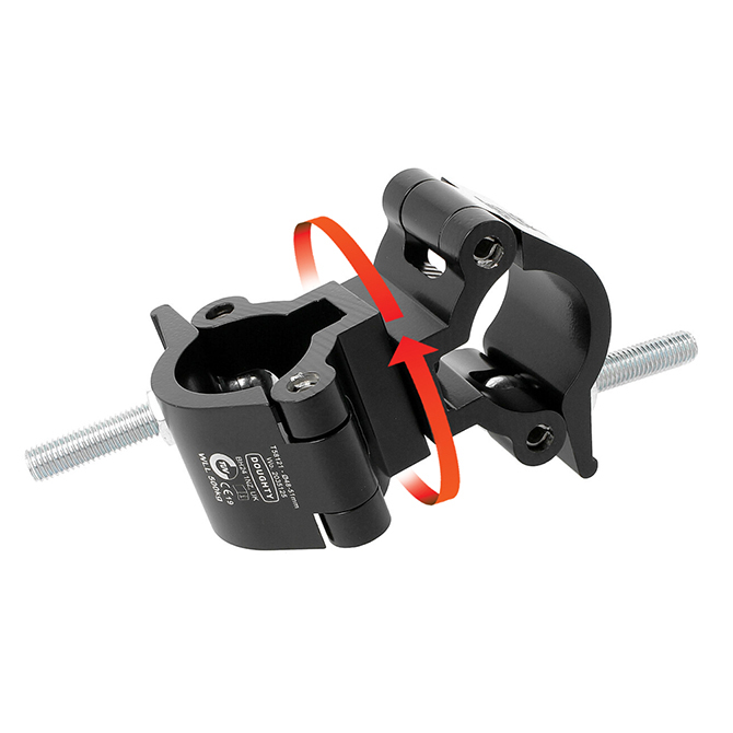 Doughty Engineering Coupleur pivotant léger, noir