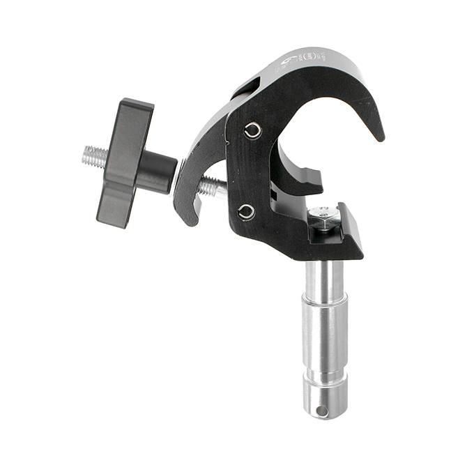 Doughty Engineering Quick Trigger Big Ben Clamp Euro Spec, (avec pivot de 28 mm), noir