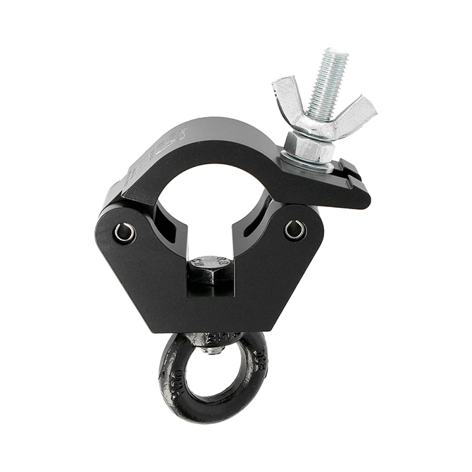 Doughty Engineering Doughty Clamp Hanging Clamp (écrou à œil M12 - 340 kg), noir