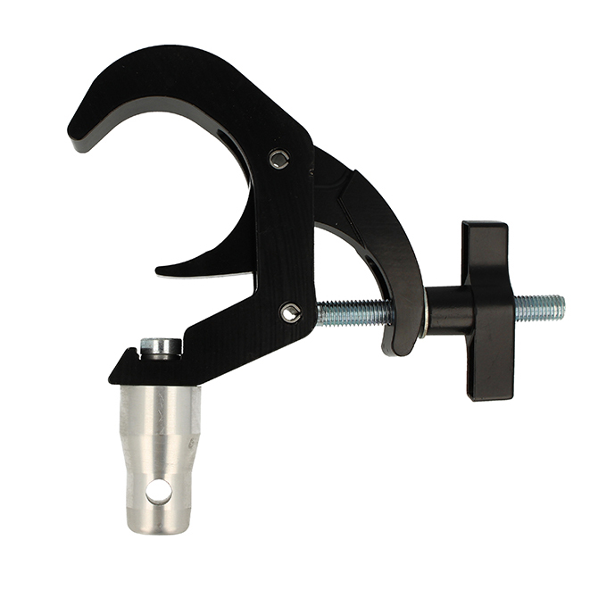 Doughty Engineering Titan Clamp avec connecteur demi-conique, noir