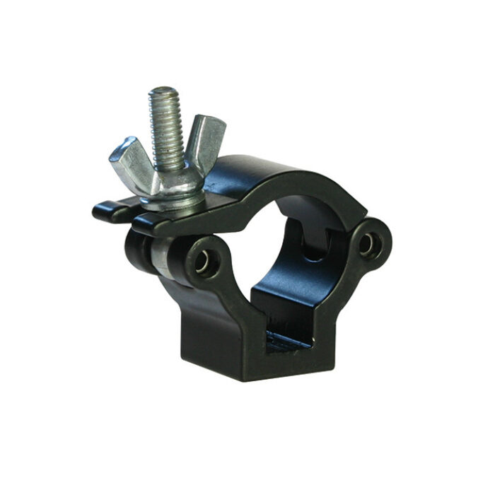 Doughty Engineering Atom Half Coupler, 25 mm/1", noir