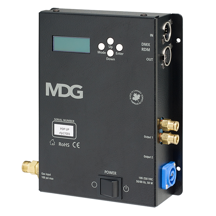 Boîte de contrôle pneumatique MDG
