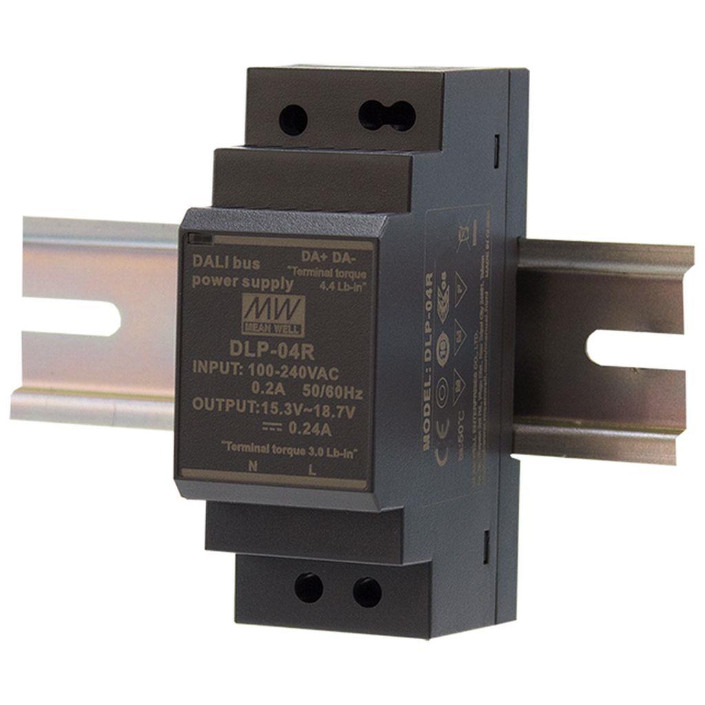 Mean Well DIN rail DALI Bus Netzteil 3,84 W, 16V, 240 mA