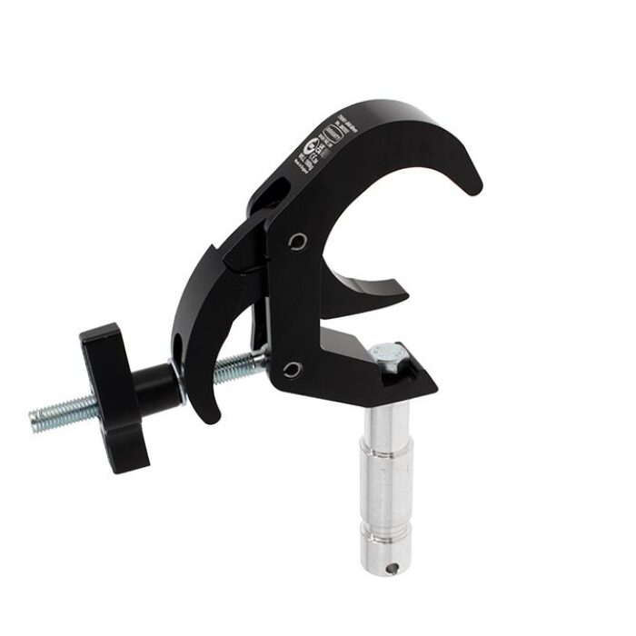 Doughty Engineering Titan Quick Trigger Slimline Big Ben Clamp Euro Spec. (avec pivot 28mm), noir