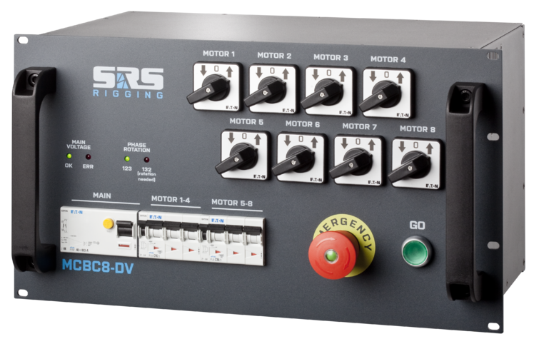 SRS MCBC8-DV-CEE 8-Kanal Controller Direktsteuerung - CEE16