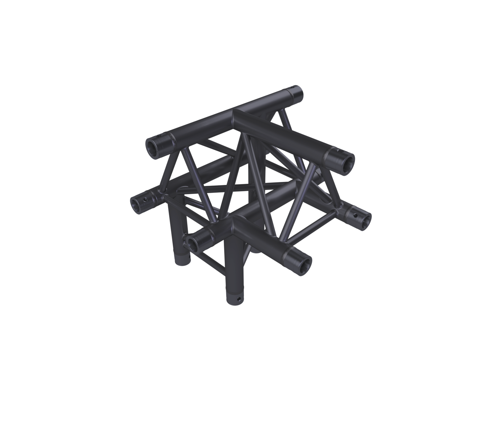 Eurotruss FD33 T-Stück + Down LEFT 4-way corner 50 x 50 x 50 cm