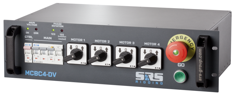 SRS MCBC4-DV-CEE 4-Kanal Controller Direktsteuerung - CEE16