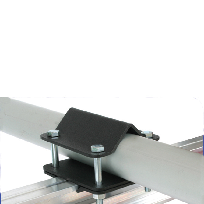 Doughty Engineering Studio Rail To Tube Bracket avec Rail Clamps