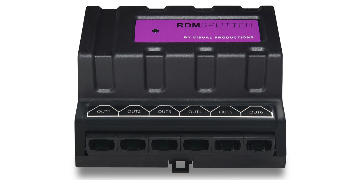 Visual Productions RDM Splitter RJ45