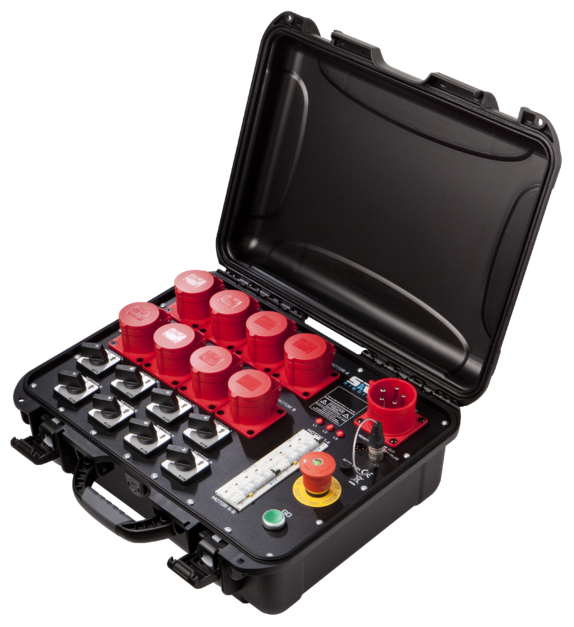 SRS MCP8-DV-CEE 8-Kanal Koffer Motoren-Controller Direktsteuerung - CEE16