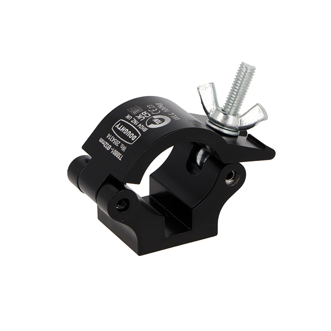 Doughty Engineering Atom Half Coupler, 32 mm/1 1/4", noir