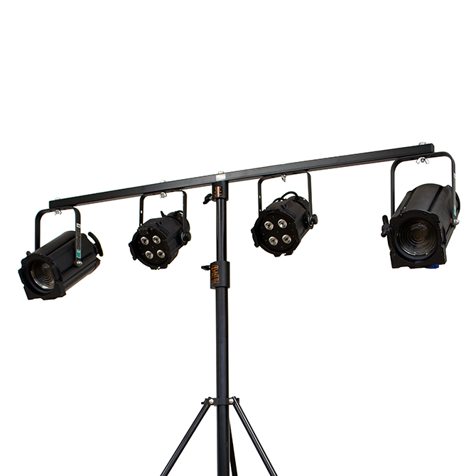 Doughty Engineering T-Bar/Querträger für 4 Scheinwerfer, schwarz
