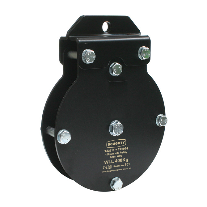 Doughty Engineering 100mm & 150mm Single Heavy Duty Pulley Awning