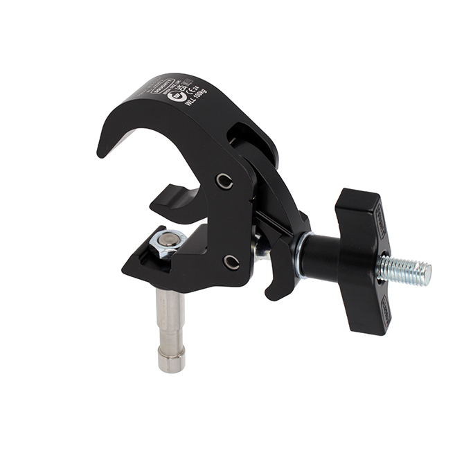 Doughty Engineering Quick Trigger Slimline Baby Grip Clamp, noir