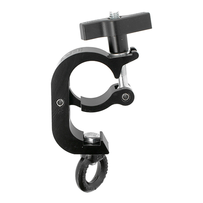 Doughty Engineering Trigger Clamp Hanging Clamp (écrou à œil M12 - 340 kg), noir