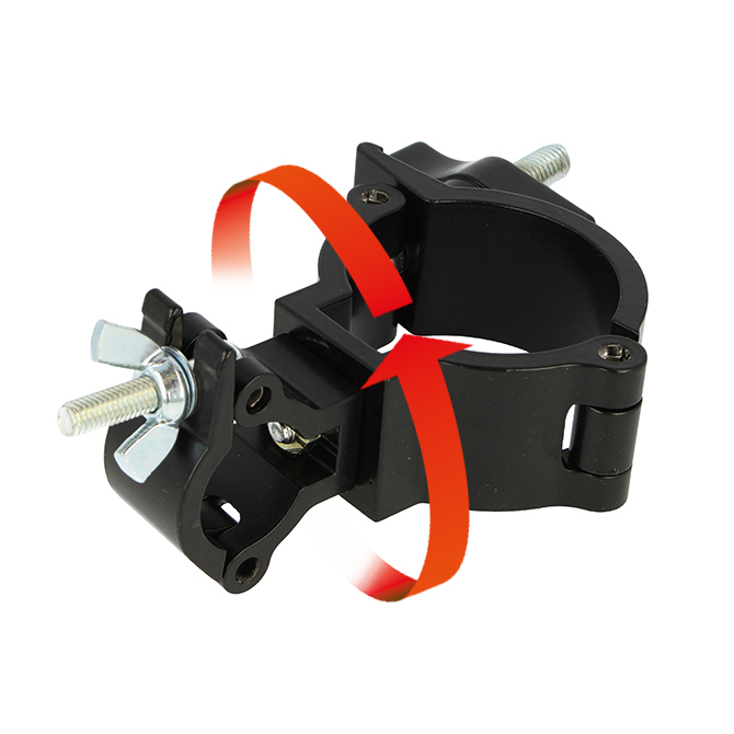 Doughty Engineering Super Lightweight Coupleur pivotant, noir
