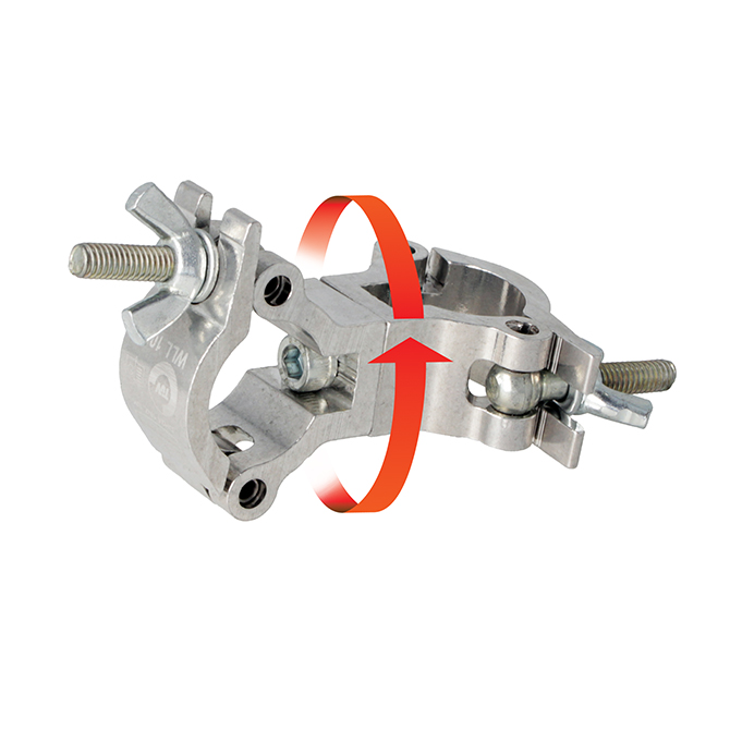 Doughty Engineering Atom Swivel Coupler, 25 mm/1"