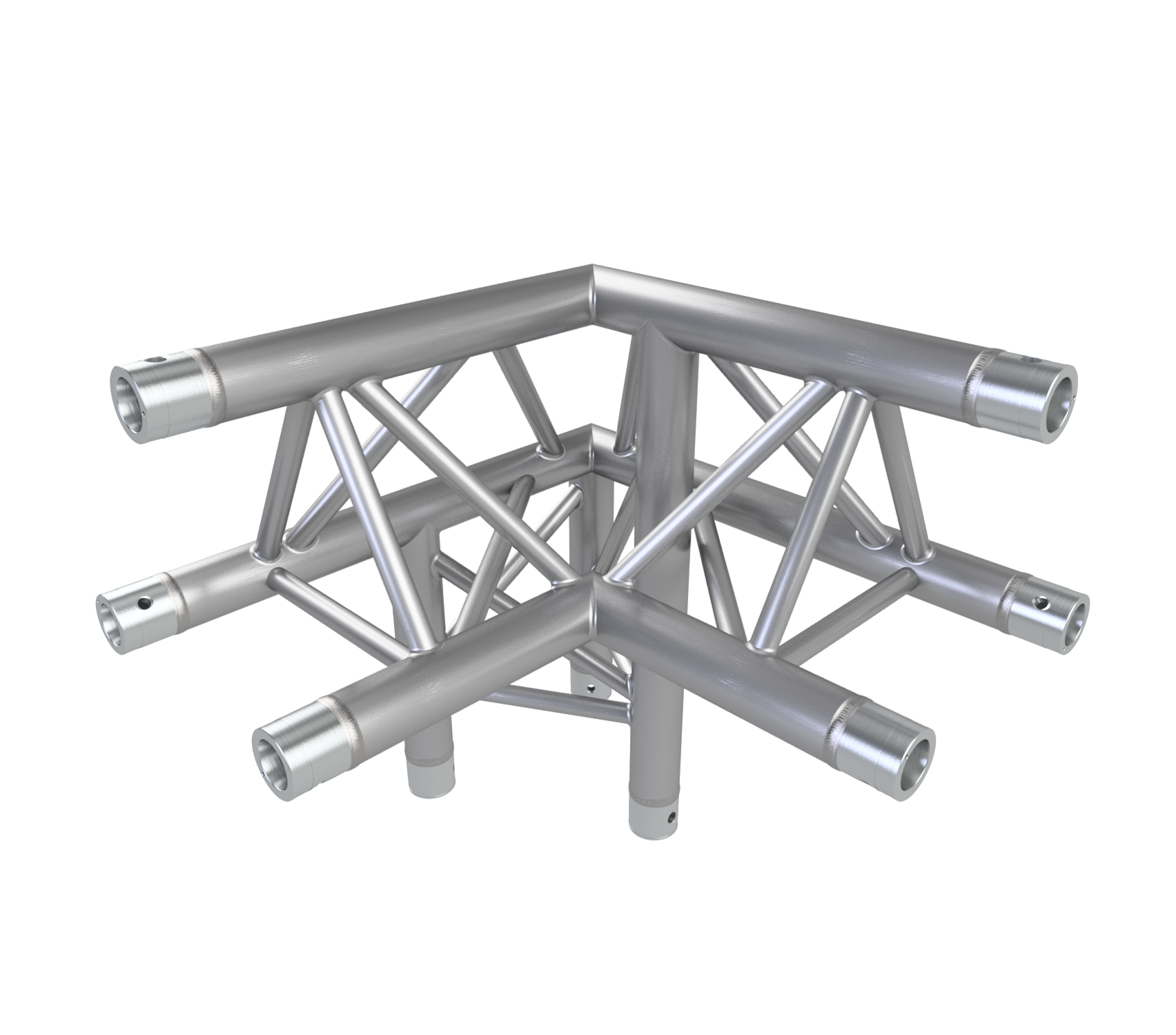 Eurotruss FD33 90° Angle 3-Way + Down LEFT 50 x 50 x 50 cm