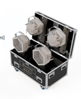 Portman Lighting Flight Case für 4 x P3 EVO™