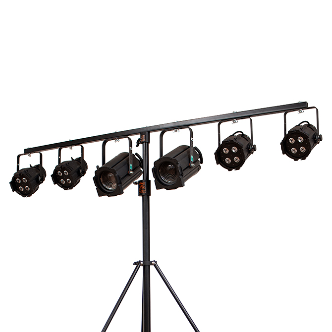 Doughty Engineering T-Bar/Querträger für 6 Scheinwerfer, schwarz