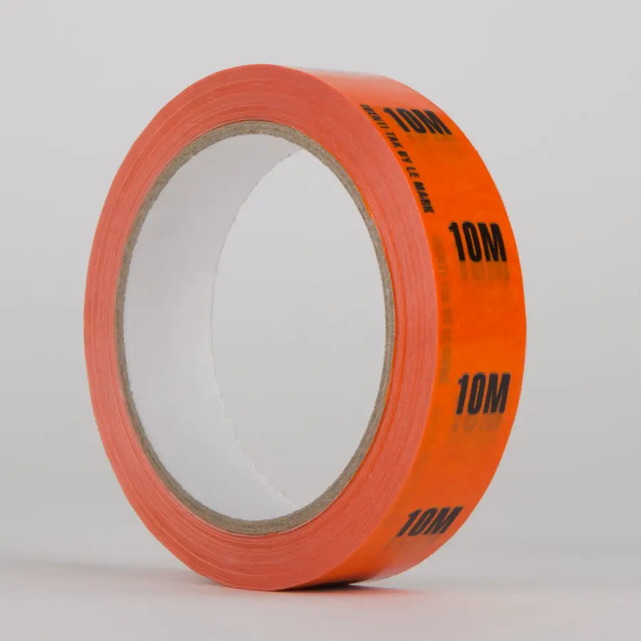 Le Mark Identi-Tak, longueur de câble 10 m/orange, 24 mm x 33 m