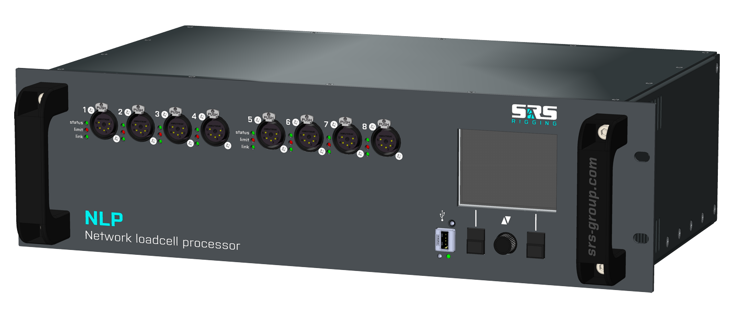 SRS NLP8-3U Network Loadcell Processor, für 8 Lastmesszellen