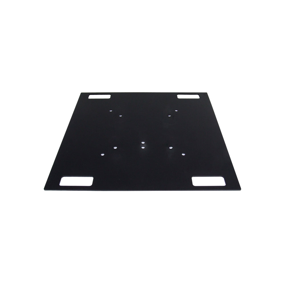 Eurotruss Quadratische Stahl Bodenplatte 80 x 80 cm, 40 kg