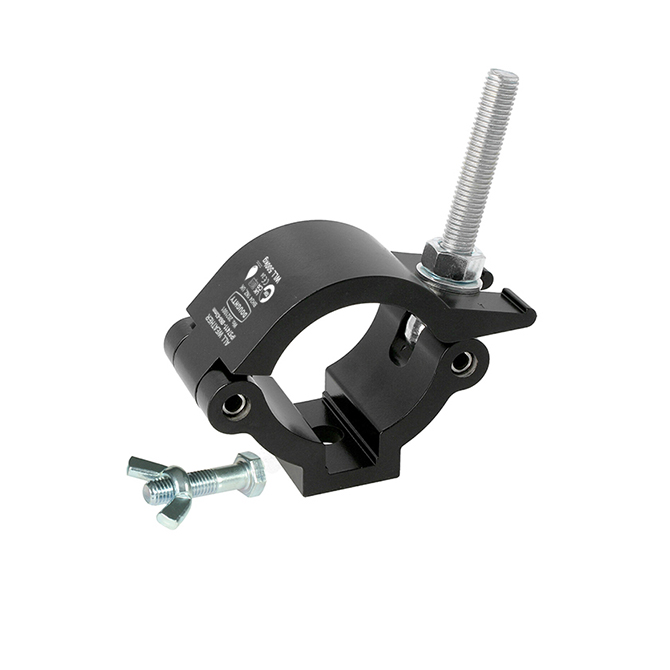 Doughty Engineering Mammoth Hook Clamp, schwarz - Stainless Steel