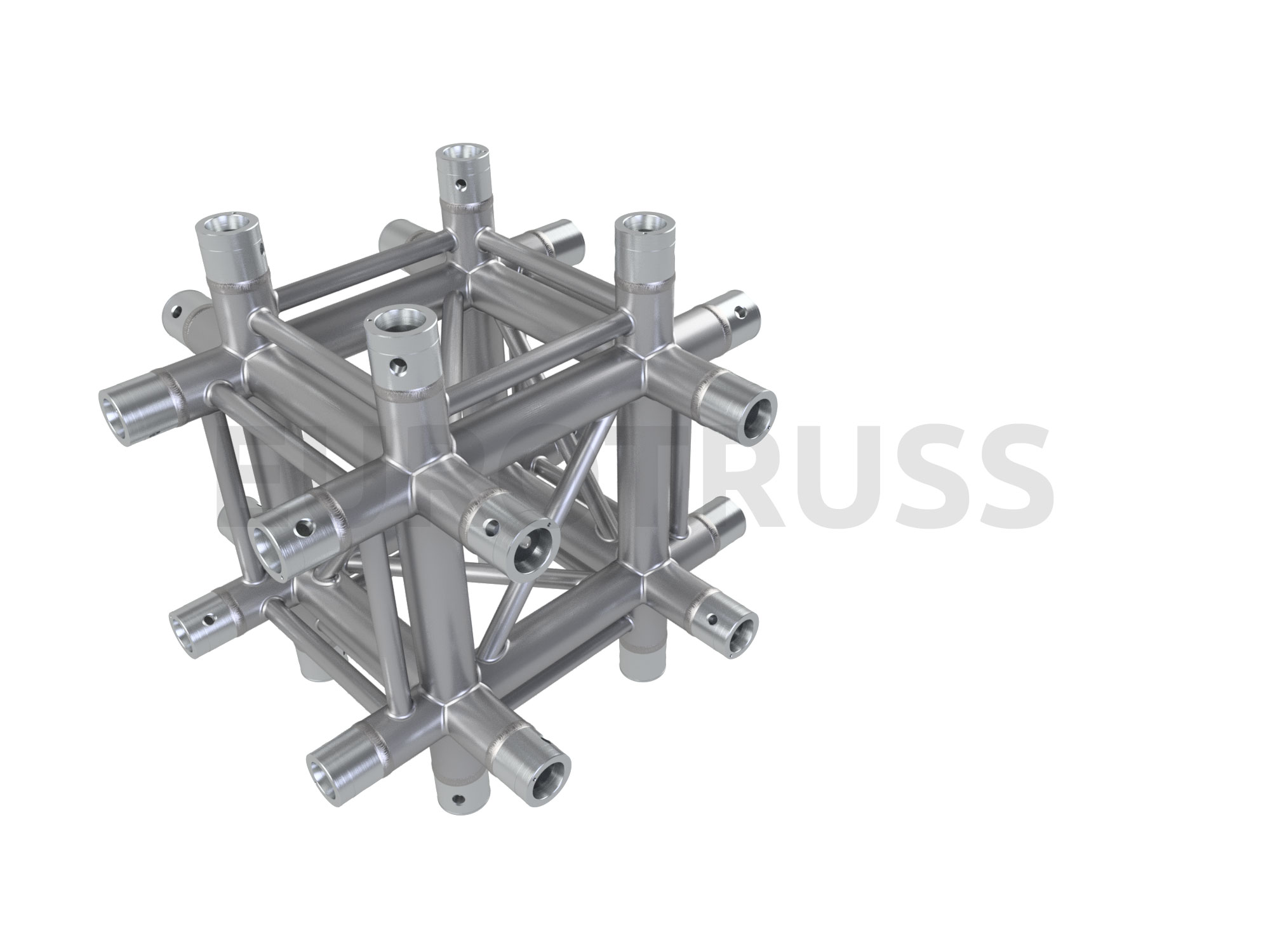 Eurotruss FD34 Kreuz 6-Weg + Up + Down 50 x 50 x 50 x 50 cm