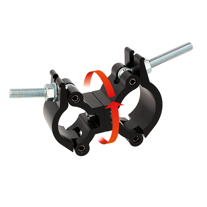 Doughty Engineering Mammoth Clamp Swivel Coupler 63mm - 51mm , noir