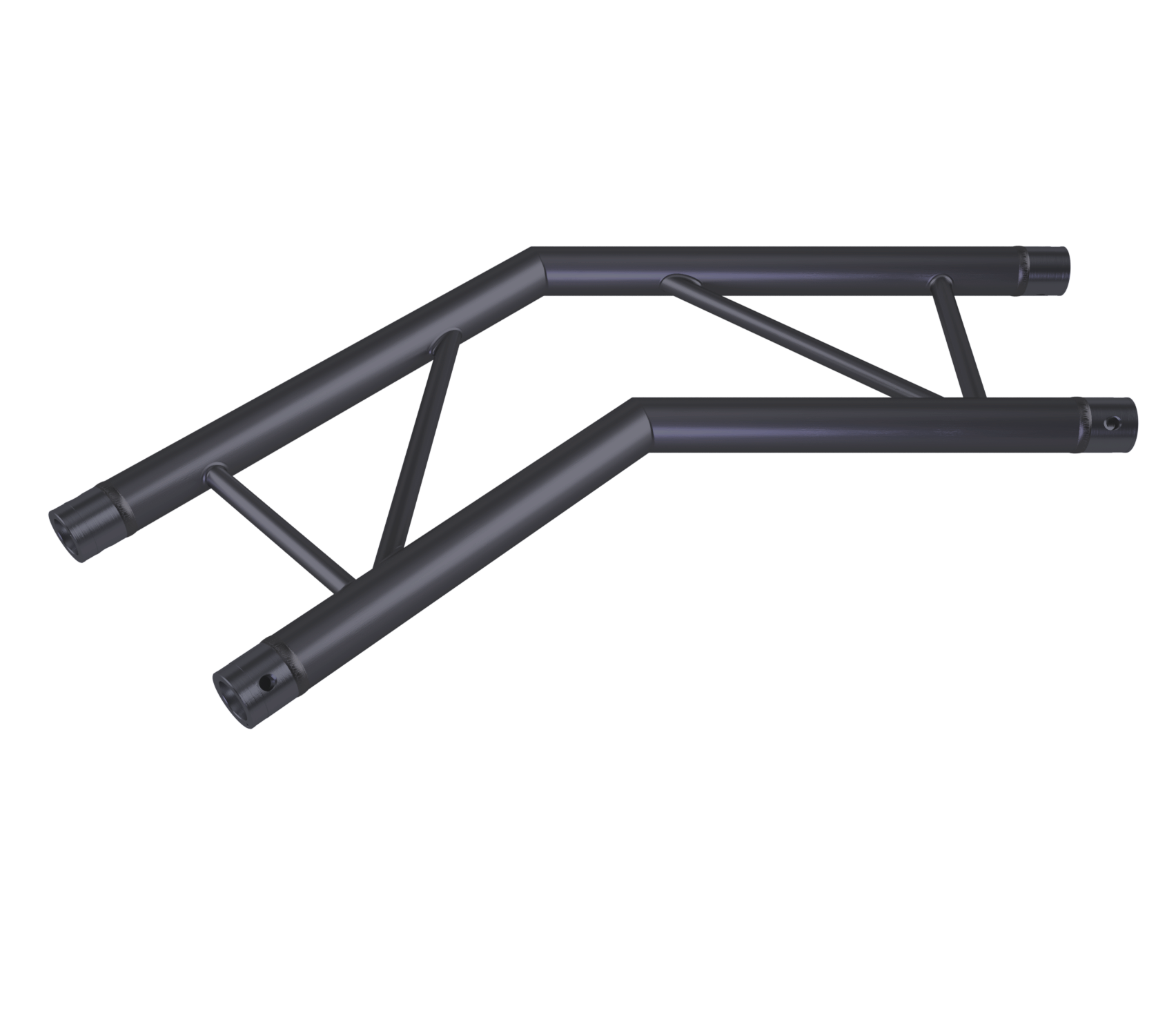 Eurotruss FD32 135° Ecke 2-Weg Horizontal 50 x 50 cm, schwarz
