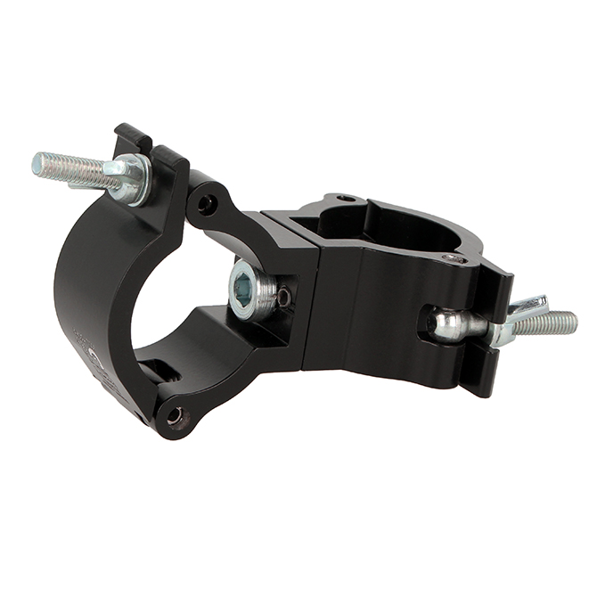 Doughty Engineering Atom 90° Fixed Coupler, 38 mm/1 1/2", noir