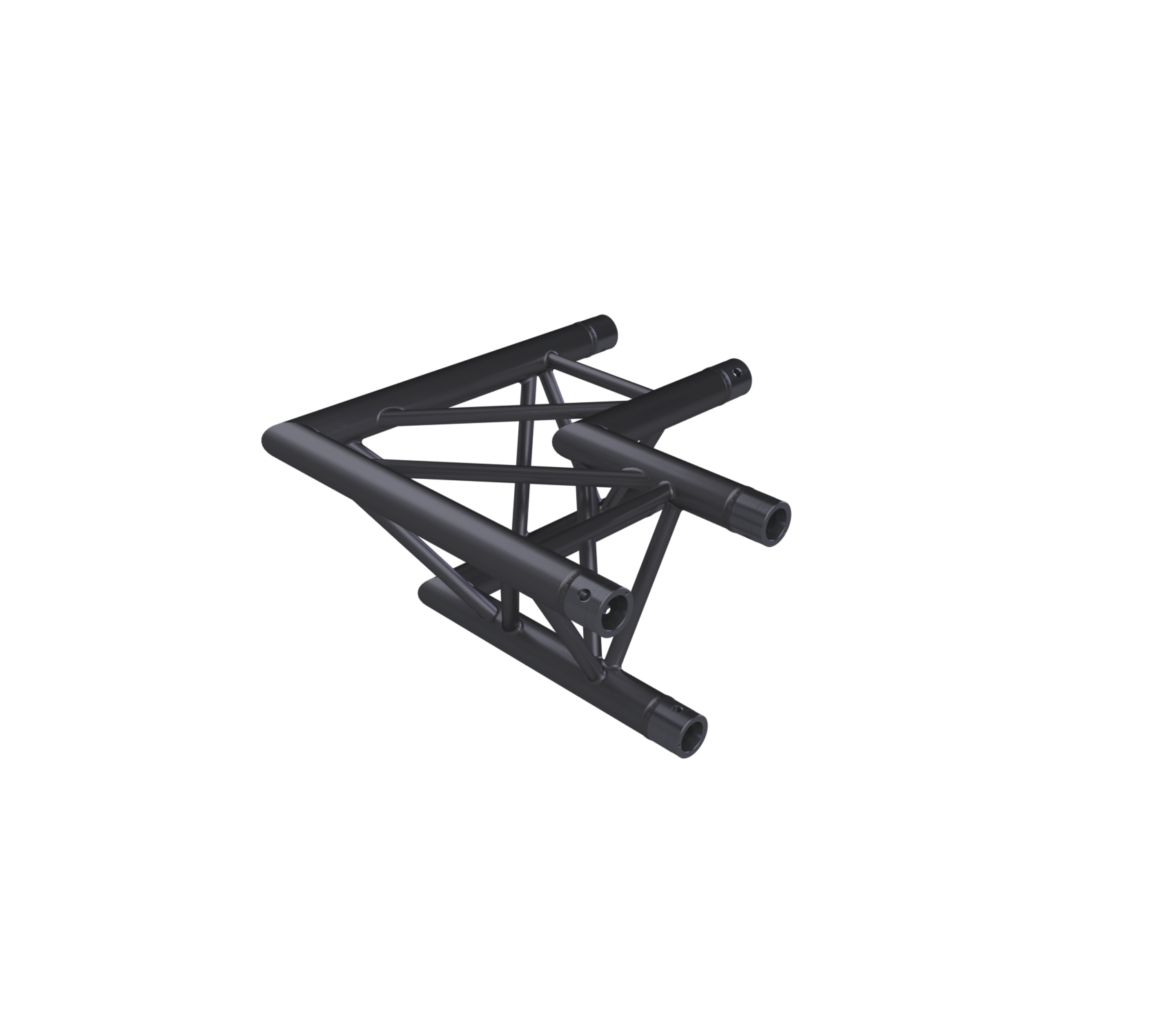 Eurotruss FD33 90° Ecke 2-Weg, 50 x 50 cm, schwarz