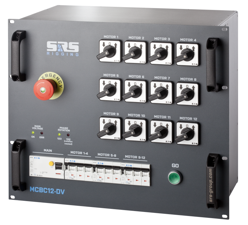 SRS MCBC12-DV-CEE 12-Kanal Controller Direktsteuerung - CEE16