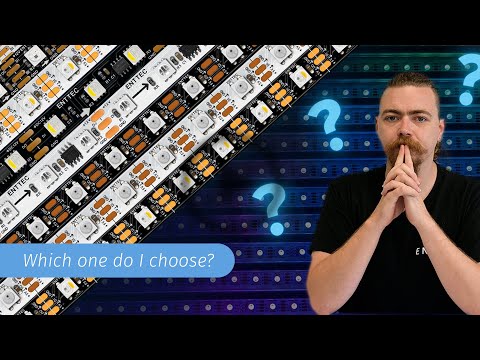 Enttec Pixel Tape, 60 LED/m RGB 12 V, weiss - Individuell ansteuerbar