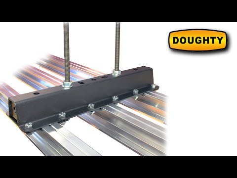 Doughty Engineering Studio Rail Double Rail Suspension Bracket avec possibilité de montage mural